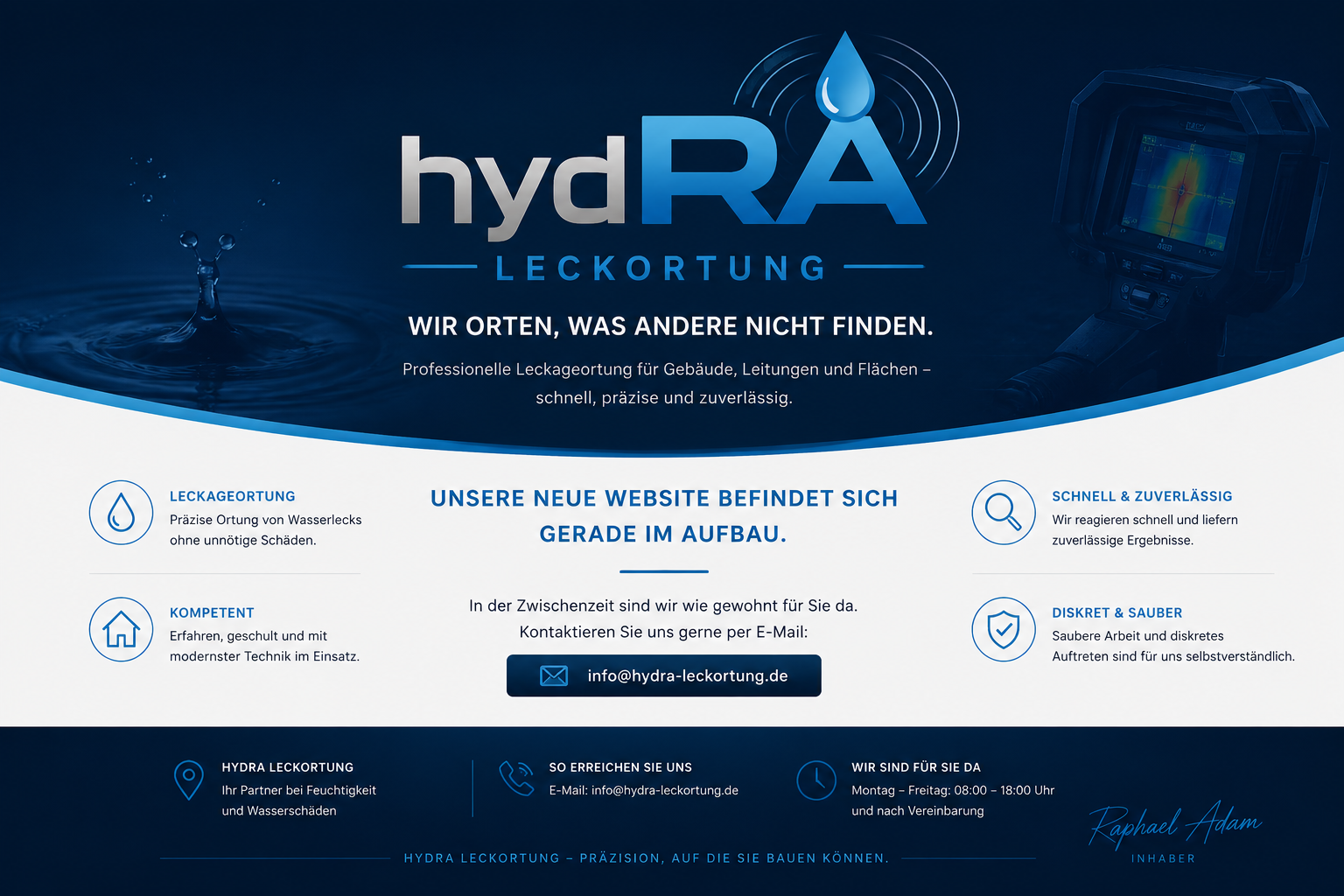 Hydra Leckortung